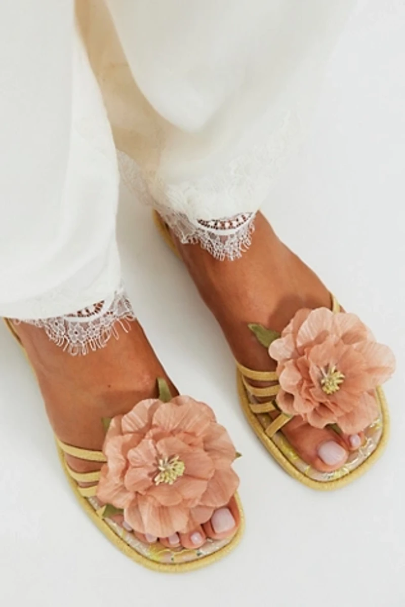 Circus NY by Sam Edelman Olana Flower Strappy Sandals | Pacific City