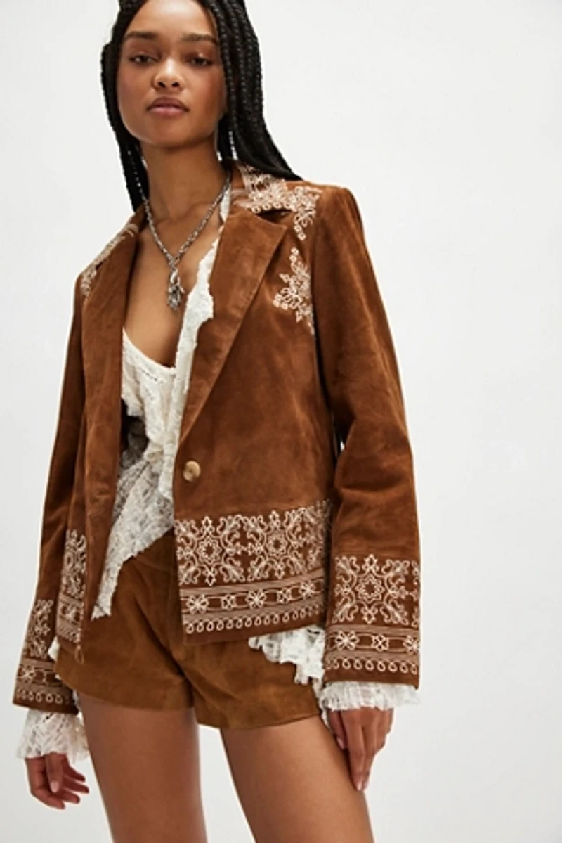 We The Free Janie Suede Jacket
