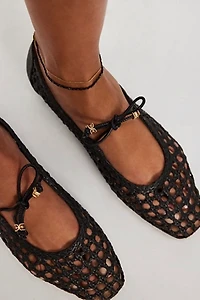 Marcie Woven Mary Janes
