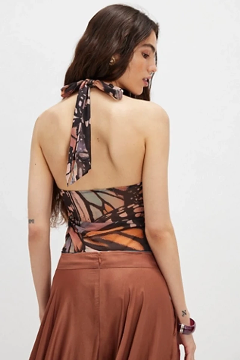 Butterfly Effect Halter Top