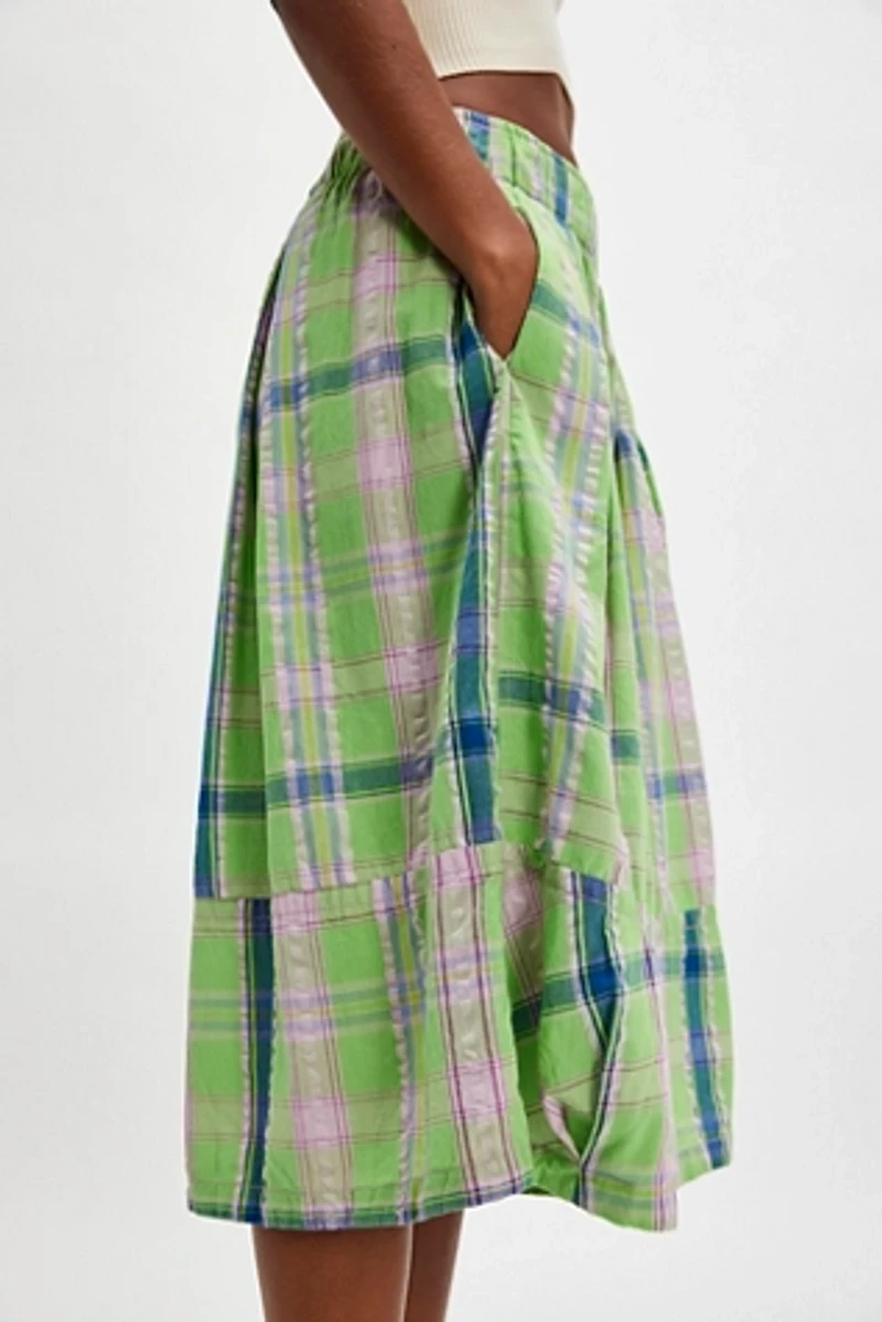 Ivy Cropped Pull-On Culotte Pants