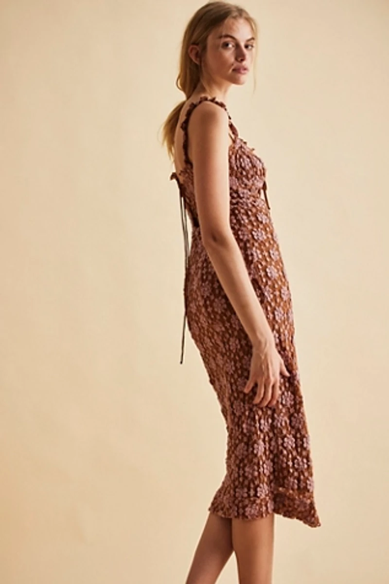 Lucinda Lace Midi Dress