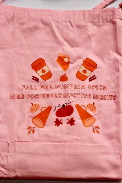 Overseasoned Pumpkin Spice and Reproductive Rights Apron