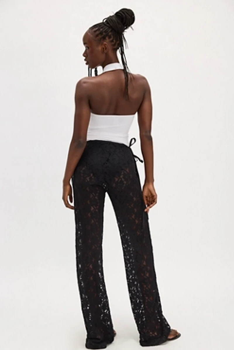 KETTEL Strappy Lace Trousers