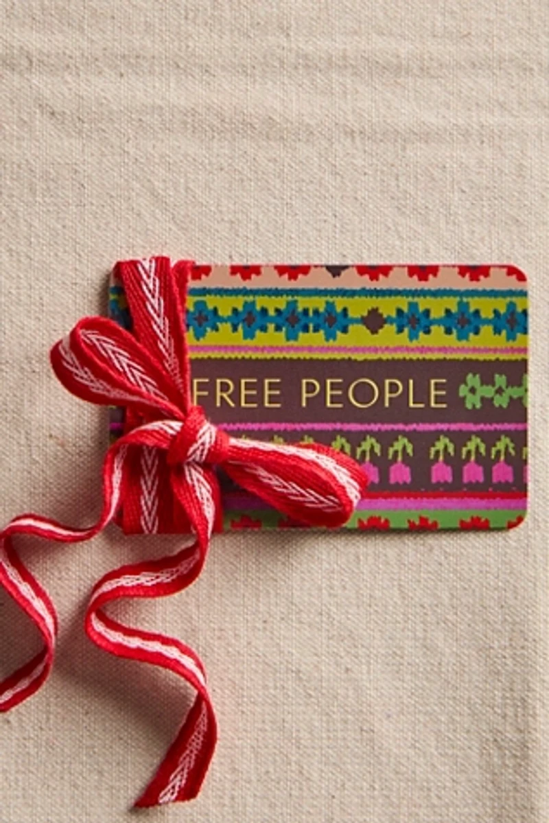 Free People Holiday Gift Card