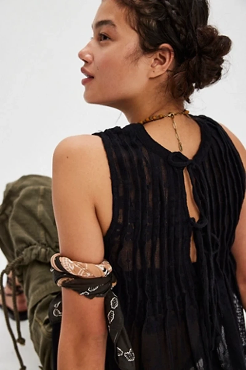 Moon Magic Mesh Tunic