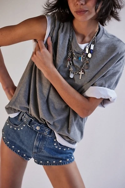 We The Free Cool Kid Denim Micro Shorts