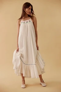 Tip Toeing Tulip Midi Dress