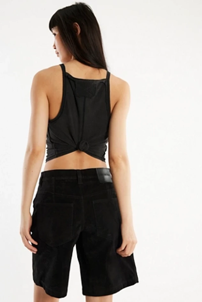 We The Free Dylan Vegan Suede Long Shorts