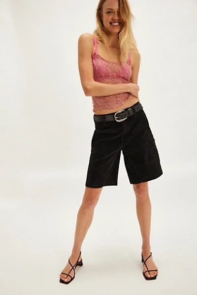 We The Free Dylan Vegan Suede Long Shorts