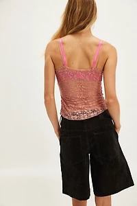 We The Free Dylan Vegan Suede Long Shorts