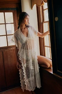 Patchwork Lace Poncho