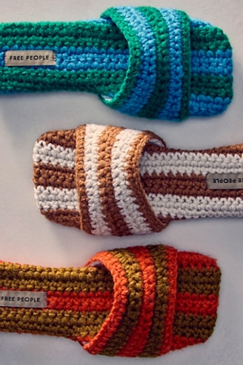 Show Your Stripes Hand Knitted Sandals
