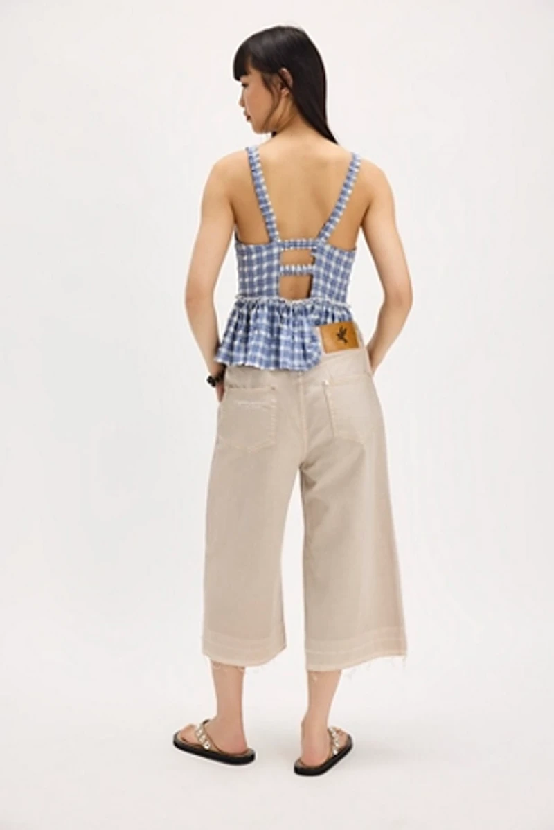 OneTeaspoon Long Length Denim Shorts