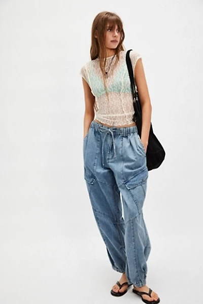 OneTeaspoon Drawstring Flight Jeans