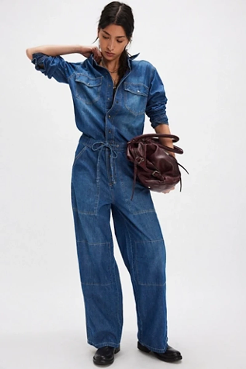 Izzy Denim Overall