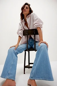 We The Free Avalon Drapey Flare Jeans