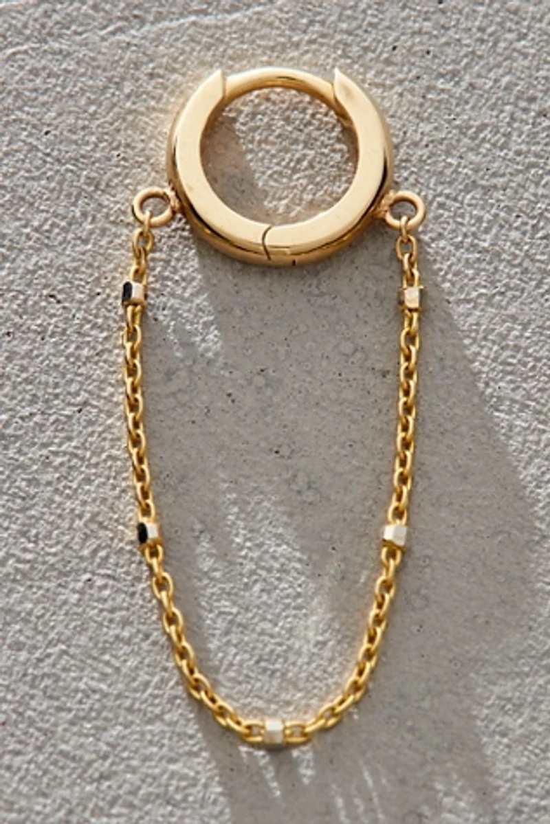 Logan Hollowell Goddess Twinkle Chain Hoop