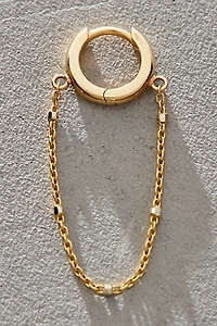 Logan Hollowell Goddess Twinkle Chain Hoop