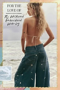 We The Free Westward Embroidered Jeans