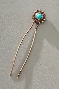Broken Arrow In Bloom Hair Pin
