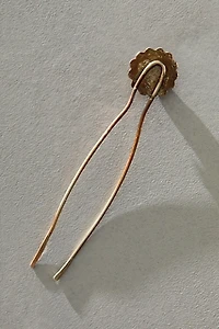 Broken Arrow In Bloom Hair Pin