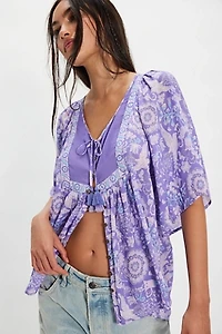 Spell Sannah Short-Sleeve Top