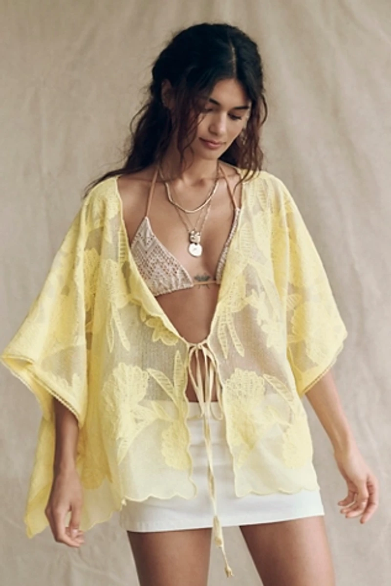 Willow Tie Front Cape