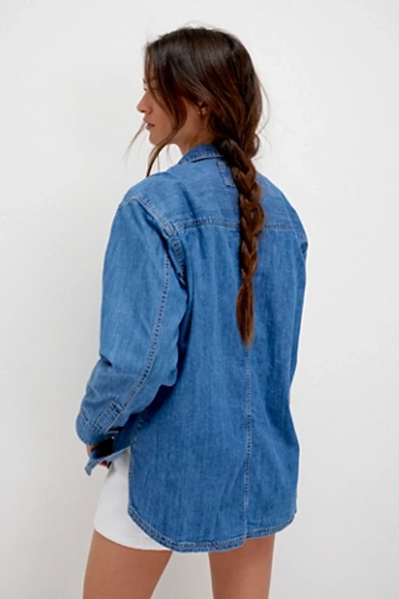 We The Free Texas Strut Denim Shirt