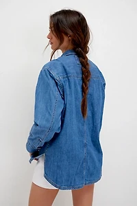 We The Free Texas Strut Denim Shirt