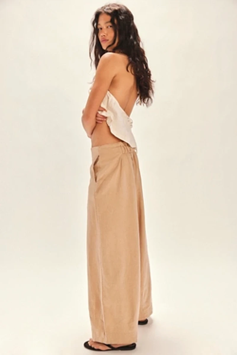 Demi Cotton-Linen Pants