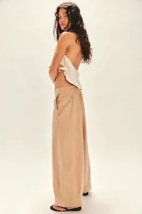 Demi Cotton-Linen Pants