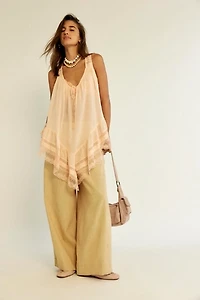 Demi Cotton-Linen Pants