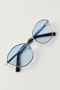 Ashley Metal Cat-Eye Sunglasses