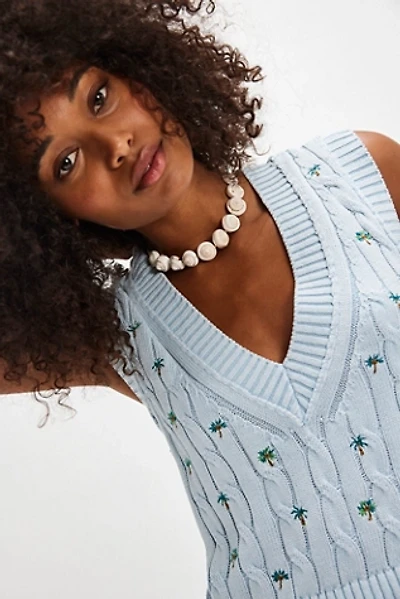 Plumeria Floral Vest