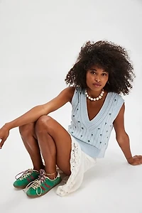 Plumeria Floral Vest