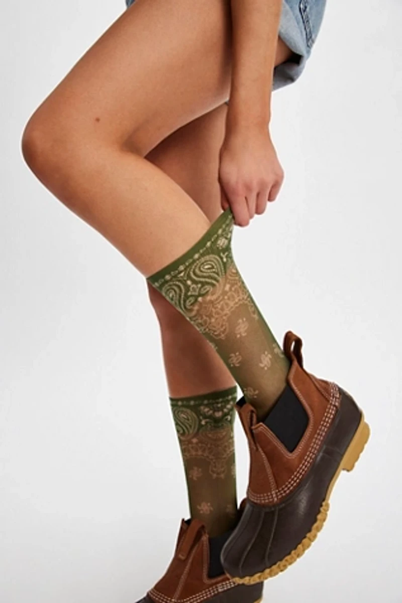 Bandana Tall Sock