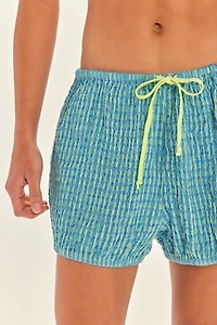 Sofia Plaid Bloomer Shorts