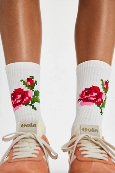 Double Rose Socks