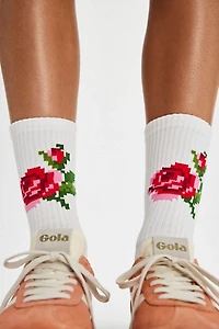 Double Rose Socks