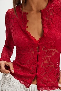 Alyssa Lace Cardigan