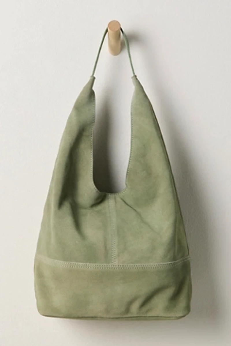 Harlow Suede Shoulder Bag