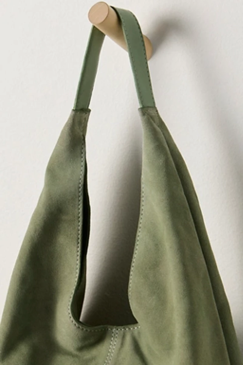 Harlow Suede Shoulder Bag
