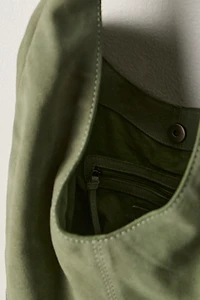 Harlow Suede Shoulder Bag