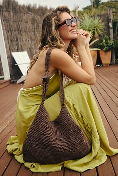 Coastal Crush Straw Tote