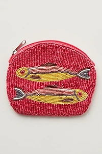 Gone Fishing Beaded Wallet