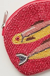 Gone Fishing Beaded Wallet