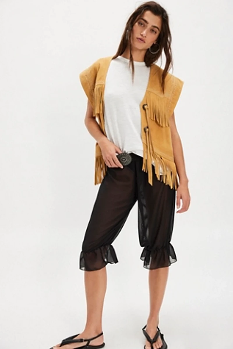 Spell Fearless Heart Suede Vest