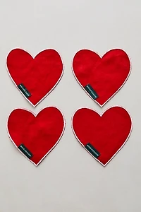 Heart Cocktail Napkins