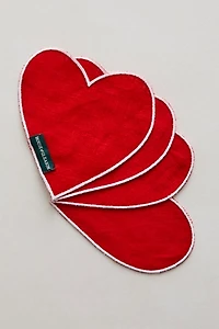Heart Cocktail Napkins